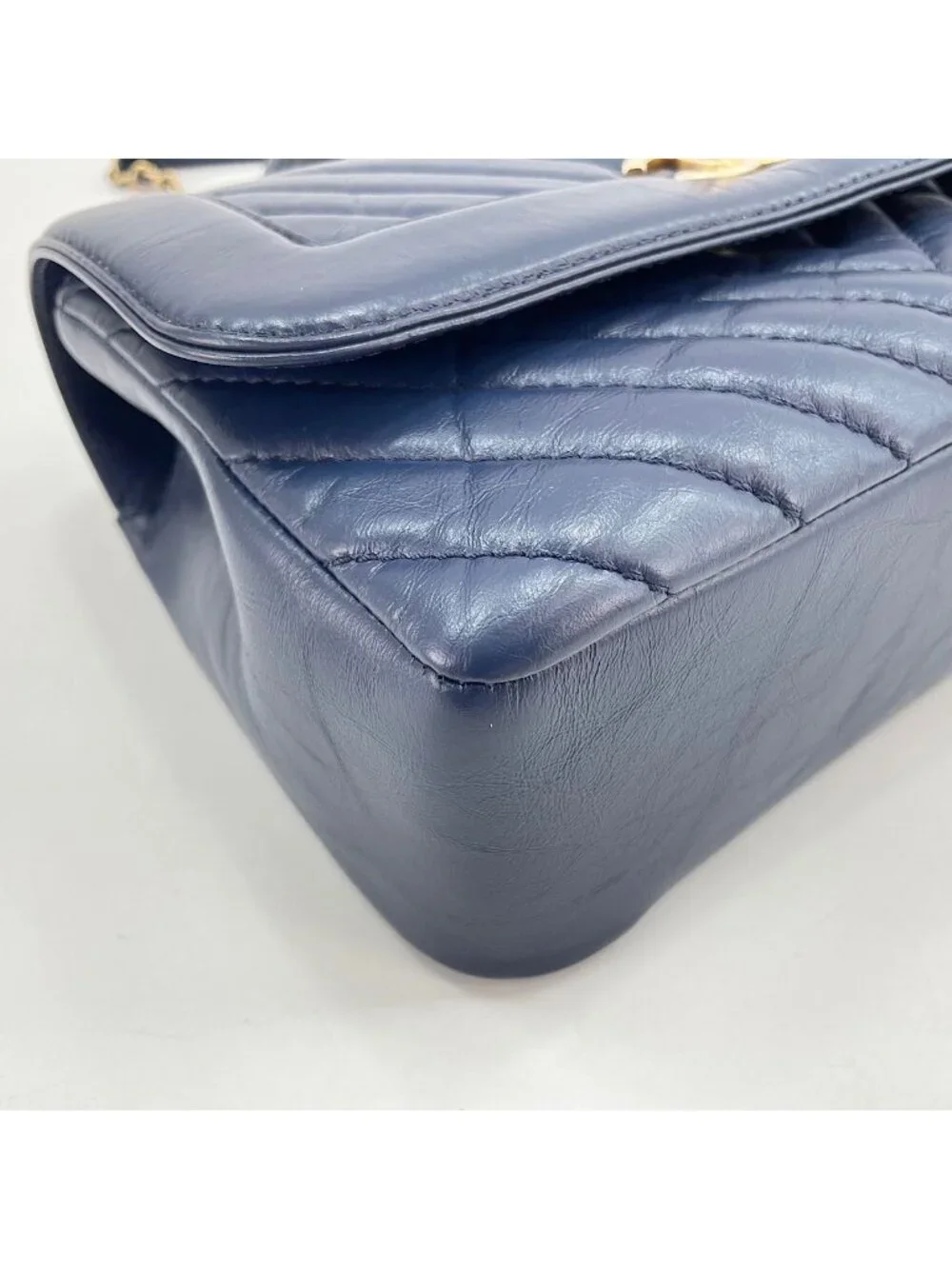 Chanel Shoulder Bag Navy